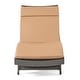 preview thumbnail 44 of 187, Salem Outdoor Wicker Adjustable Chaise Lounge with Cushion by Christopher Knight Home