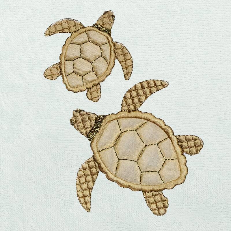 Authentic Hotel and Spa Turkish Cotton Tortuga 2 PC Hand Towel Set