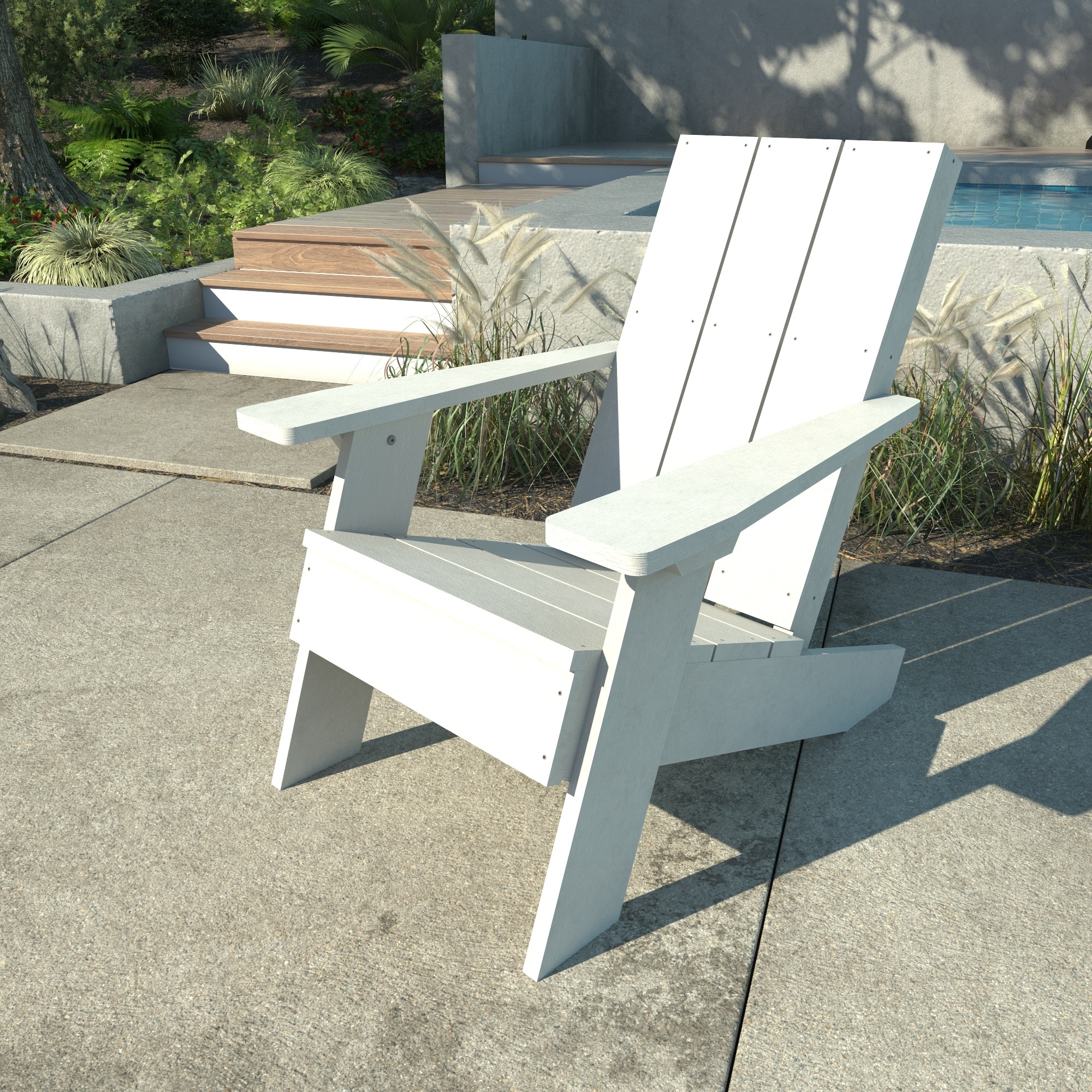 HIGHWOOOD Modern Adirondack Chair - Picture 30 of 35