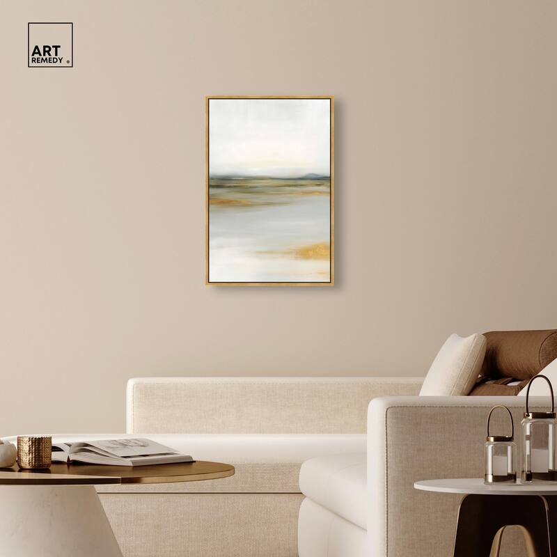 Misty Expanse I Canvas by Art Remedy