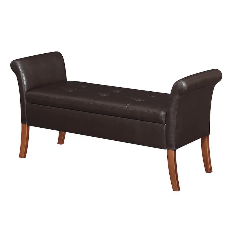 Convenience Concepts Designs4Comfort Garbo Entryway Storage Bench