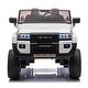 preview thumbnail 4 of 98, 24V Two-seater Kids Ride On Car W/Parents Remote Control, Licensed Toyota LC250 White