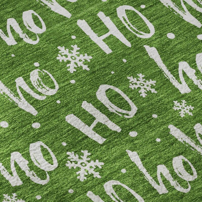Premium Washable Super Soft Christmas Ho Ho Mayfield Rug
