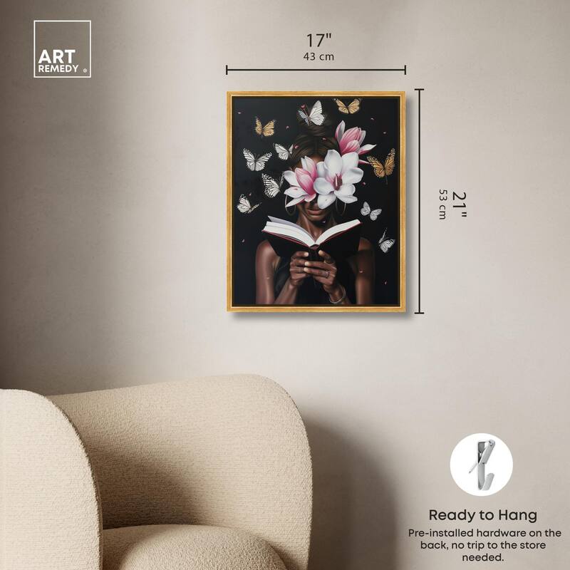 Pages of Flight Canvas by Art Remedy