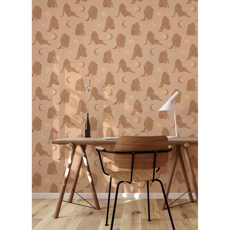 Alja Horvat Blush Nudes Peel & Stick Wallpaper