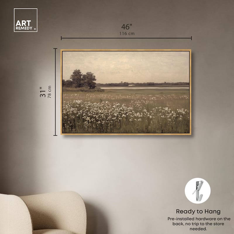 Hazy Day Canvas by Art Remedy