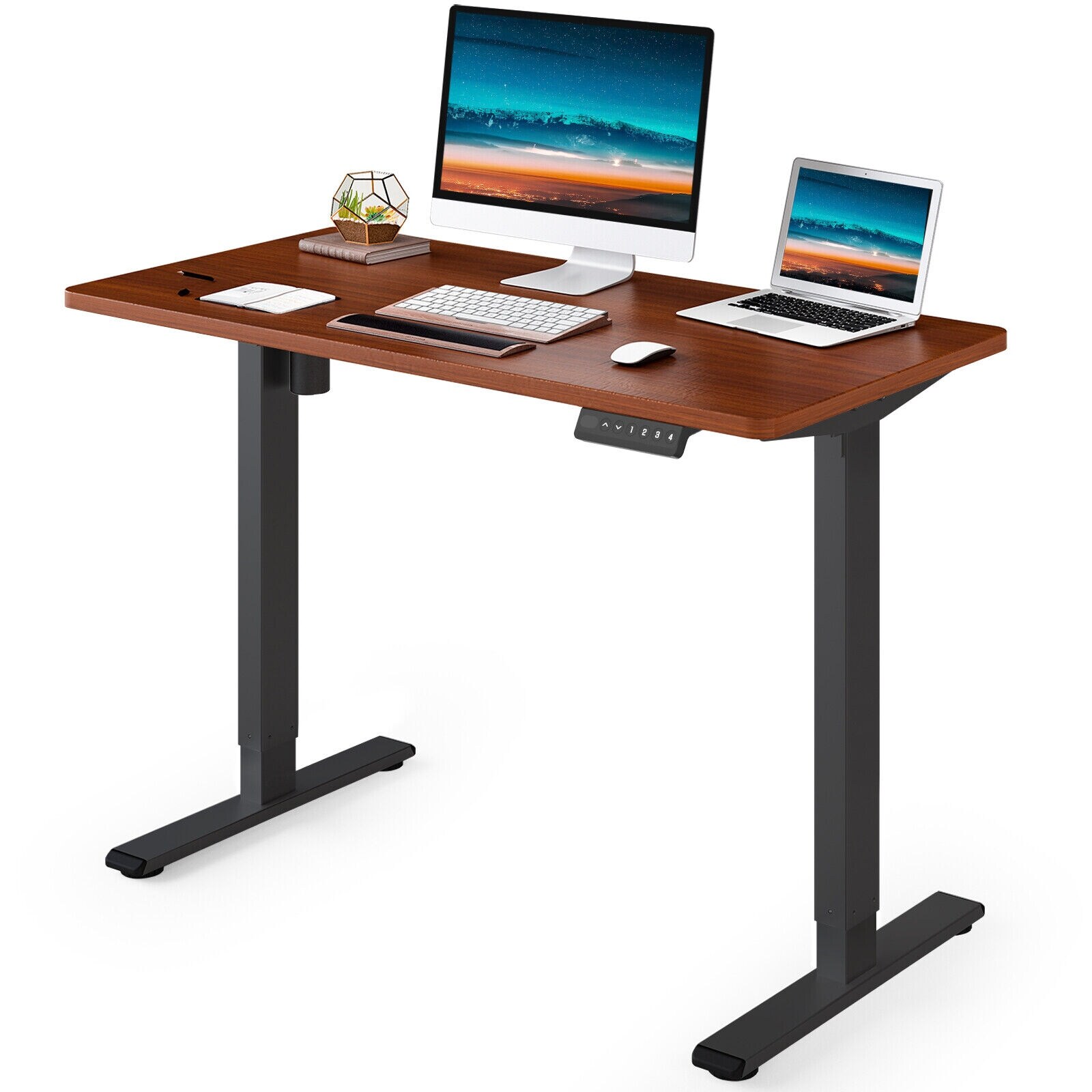 FLEXISPOT 48 x 30 Inches Electric Height Adjustable Standing Desk