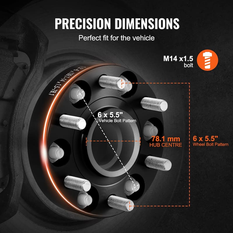 Wheel Spacers，Wheel Adapters Fit for Various Cars.