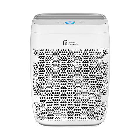 Zigma Aerio-300 1580 Sq Ft Automatic HEPA Air Purifier Machine w/ Carbon Filter - 12.79