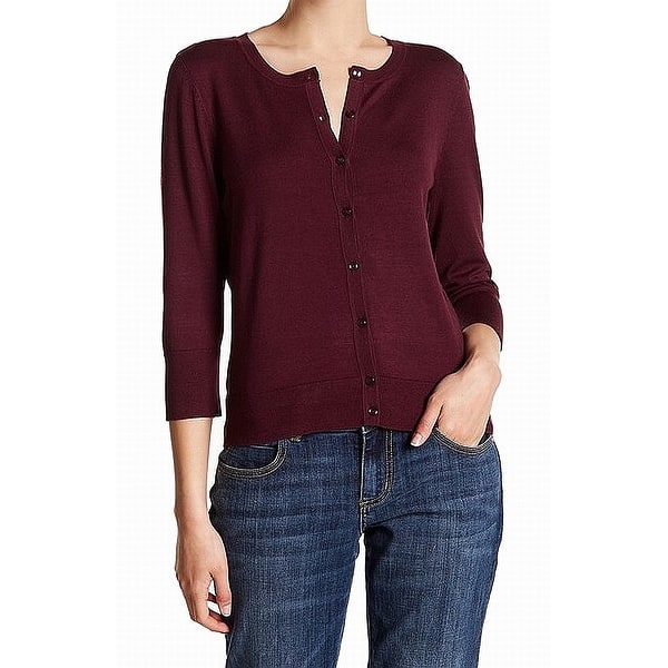 fortunato Immunizzare spagnolo Shop Susina Burgundy Red Womens Size Large L Button Down Cardigan Sweater - Overstock - 28223044 fortunato Immunizzare spagnolo Shop Susina Burgundy Red Womens Size Large L Button Down Cardigan Sweater - Overstock - 28223044