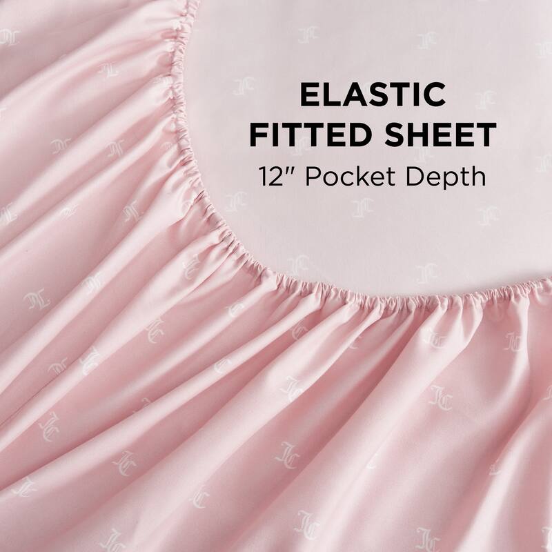 Juicy Couture Link Printed Bed-in-a-Bag Comforter Set