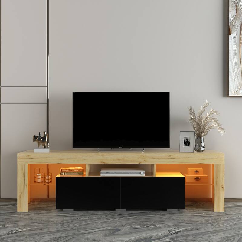 60-Inch Modern TV Stand with RGB light