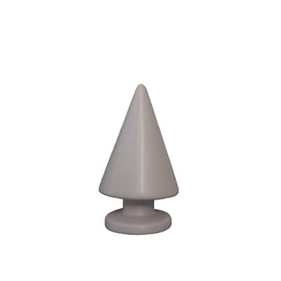 Christmas Tree Tabletop Figurine - 4.75" - Brown