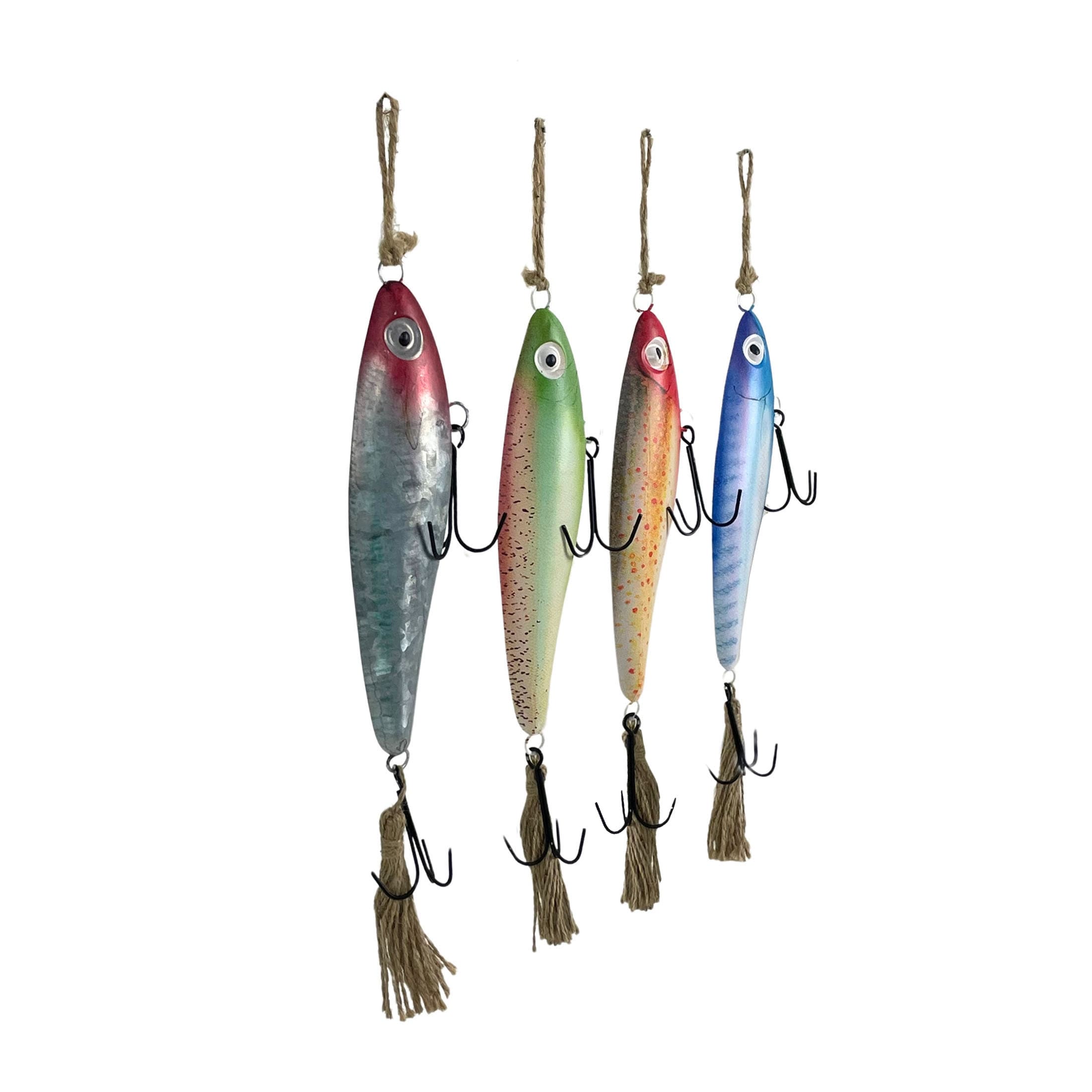 4 hooked fishing lure Tady 4/0 Light Surface Irons which can be further enhanced with pauses and twitches 4 Hook All Purpose Deep