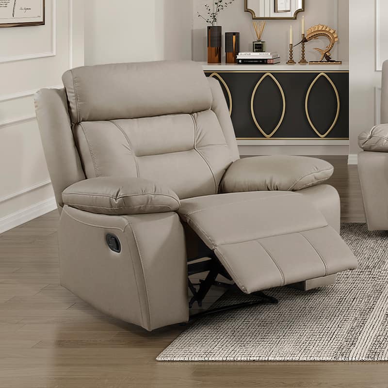 Garrey 40" Power Recliner - Tab Pull Motion, Removable Seat Back
