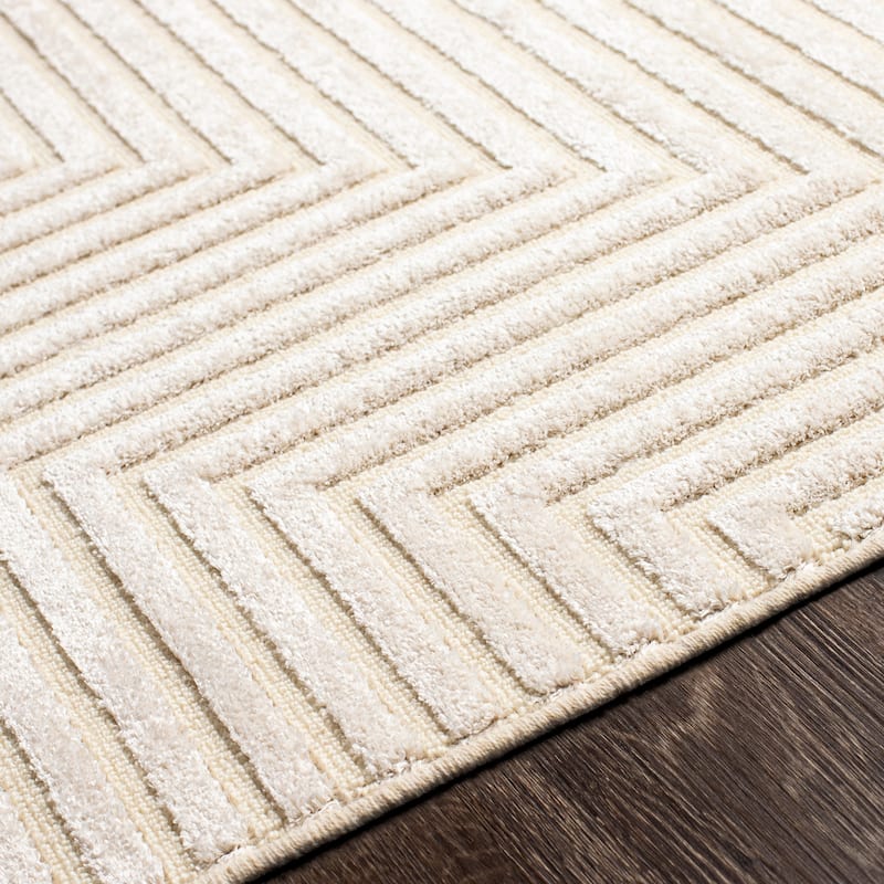 Livabliss Wimbledon Modern Medallion Rug