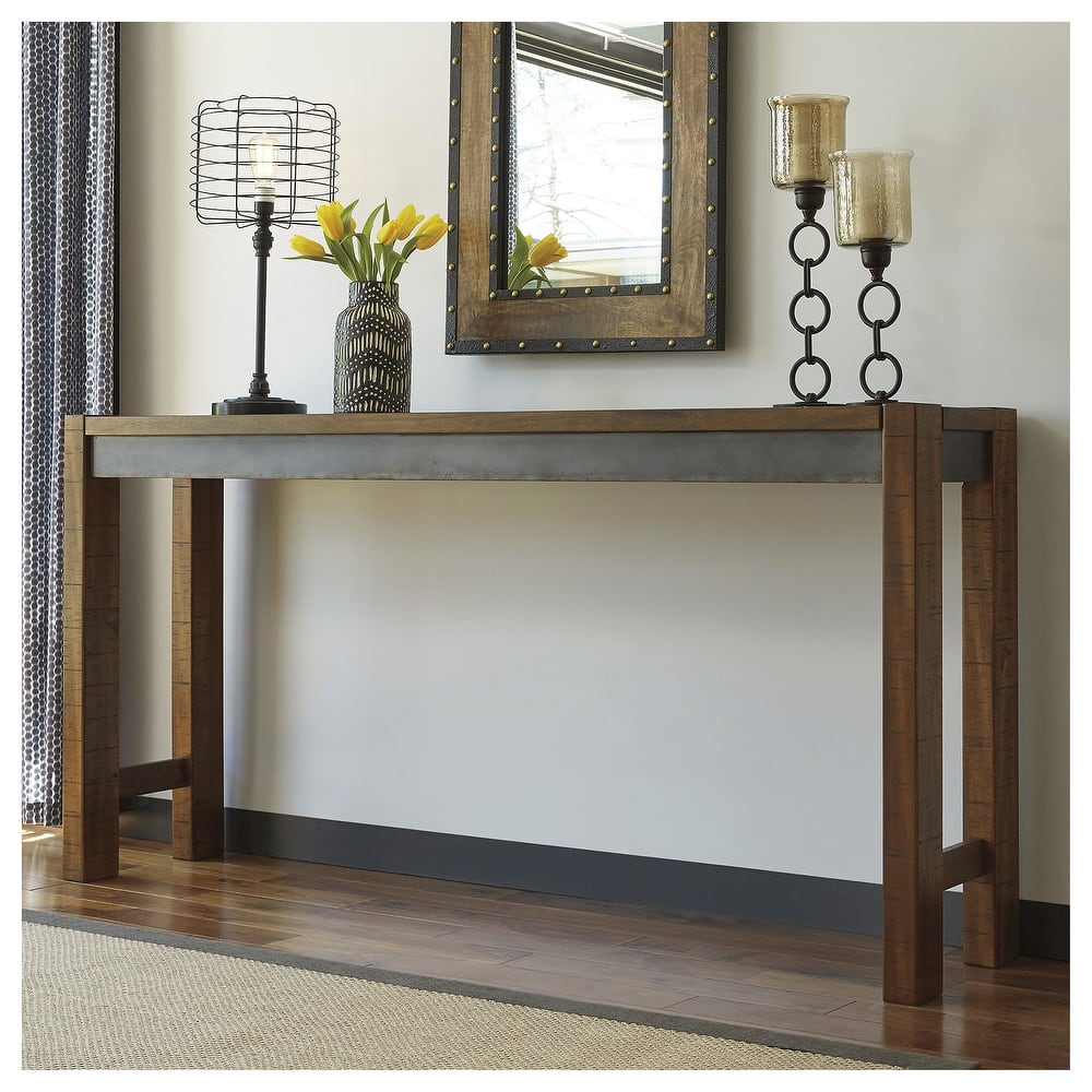 Signature Design by Ashley Gunnar Brown Long Counter Table