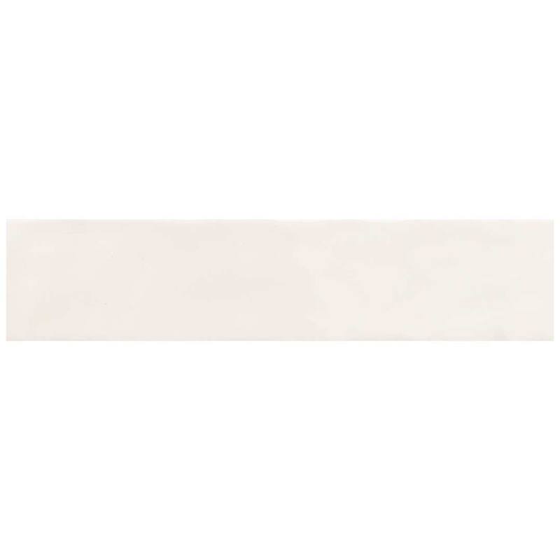The Tile Life Chelsea 2x10 Bone Ceramic Wall Tile - 4 x 4 Sample - Bone