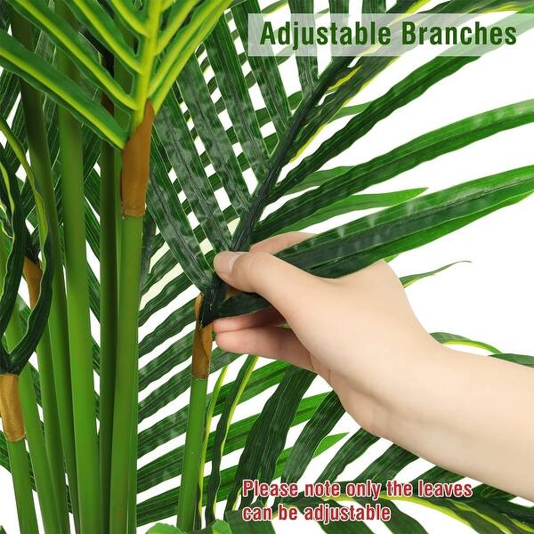 large indoor plants for dark rooms Large Majesty Palm Houseplant with Planter - Large (3-4' tall) Sand Planter