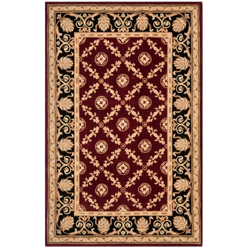 SAFAVIEH Handmade Naples Kuralay Traditional Oriental Wool Rug