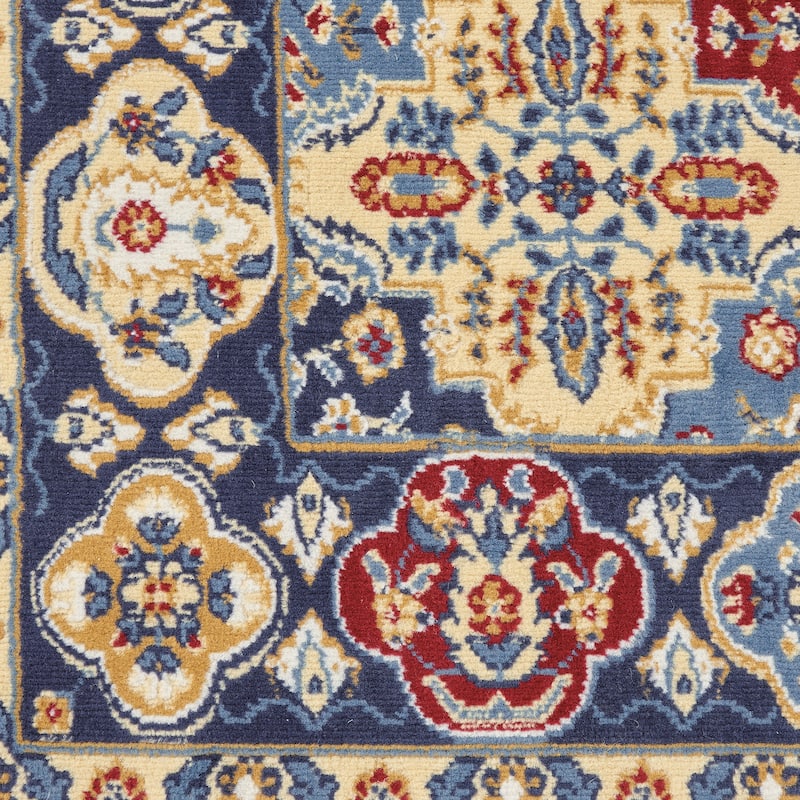 Nourison Grafix Vintage Boho Persian Border Area Rug