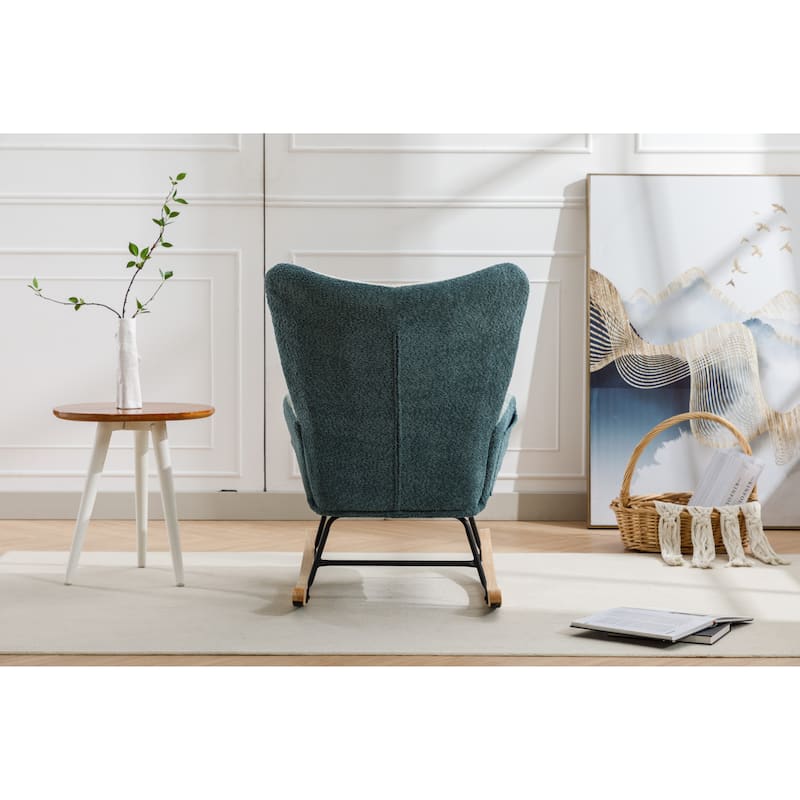Modern Patchwork Accent Chair for Living Room Bedroom Studio