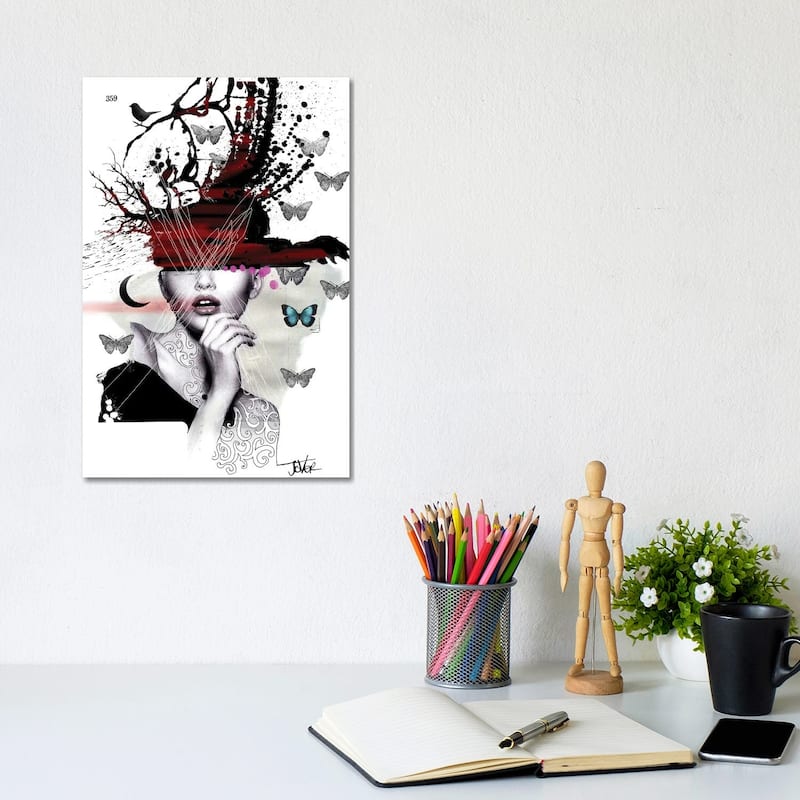 iCanvas "359" by Loui Jover Canvas Print - 12x8x0.75