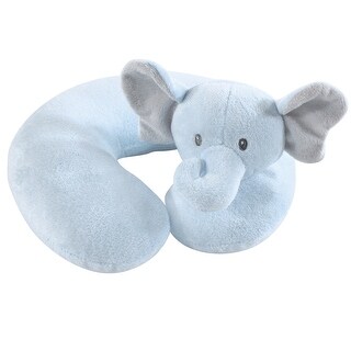 Hudson Baby Infant and Toddler Boy Neck Pillow, Boy Elephant, One Size - Boy Elephant