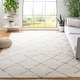 preview thumbnail 150 of 154, SAFAVIEH Arizona Shag Nevada 1.2-inch Thick Rug 6'7" x 9'2" - Ivory/Beige