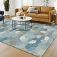 preview thumbnail 23 of 145, Machine Washable Indoor/ Outdoor Modern Loyd Chantille Rug