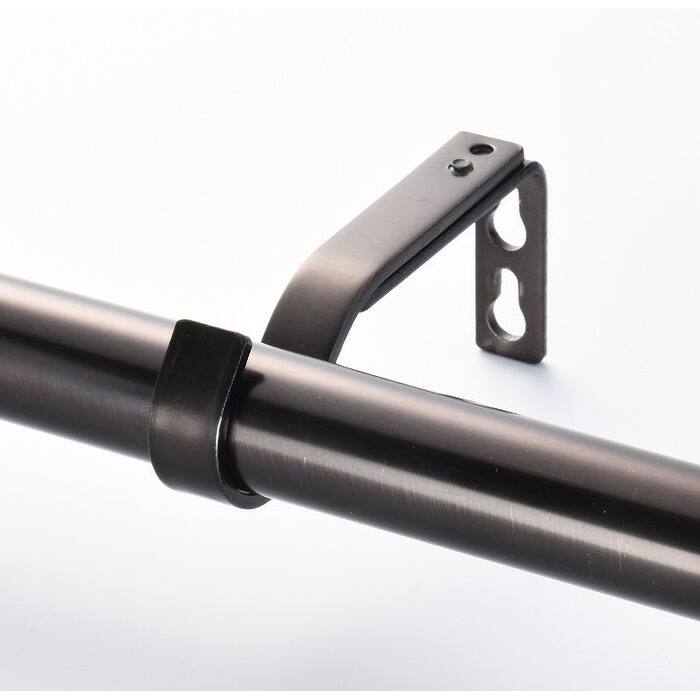 Lumi 1 in. Single Curtain Rod Bracket (4-Pack)
