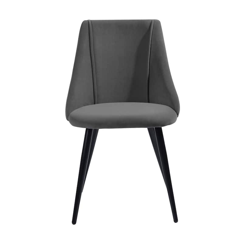 HomyLin Set of 2 Velvet Side Chair for Dining Room Home Kitchen