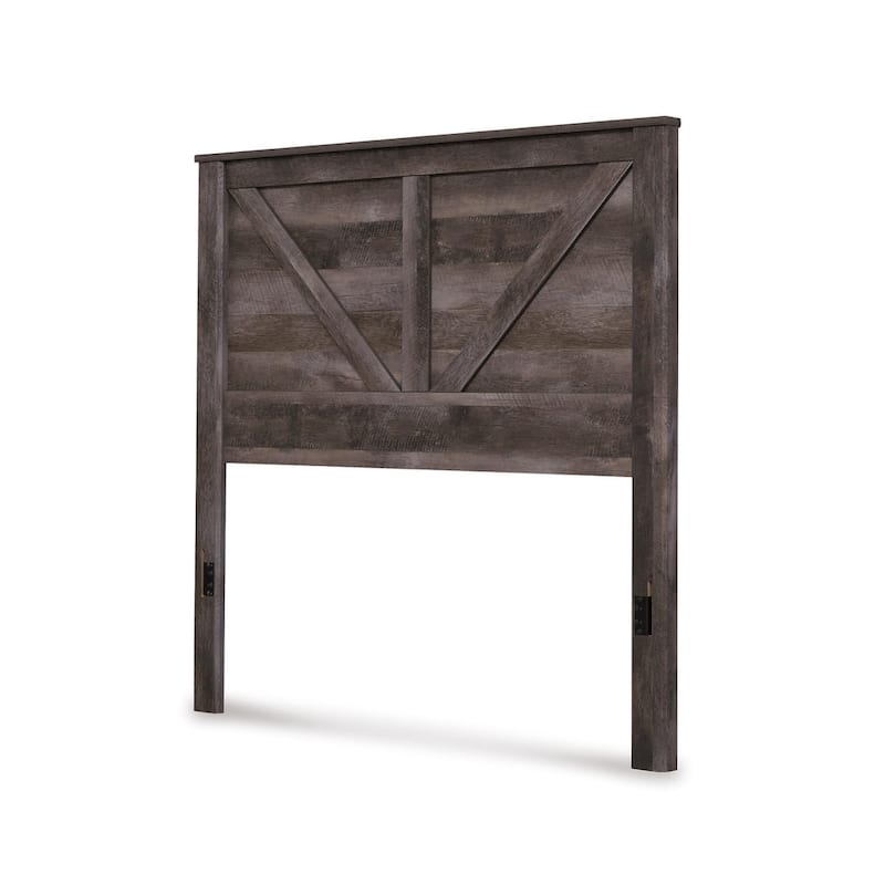 Wynnlow Cross-Buck Panel Bed.