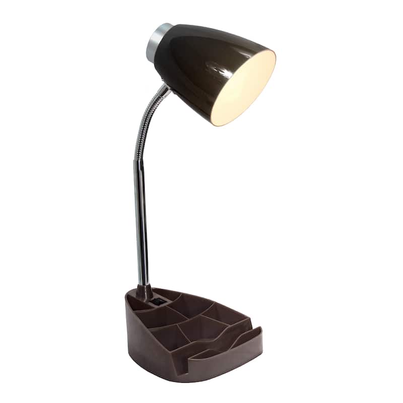 Creekwood Home 18.5" Flexible Gooseneck Organizer Desk Lamp - 18.5