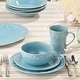 preview thumbnail 7 of 7, Certified International Coastline Blue 16 Piece Dinnerware Set, Service for 4 - 10.50"L x 10.50"W x 1.13"H
