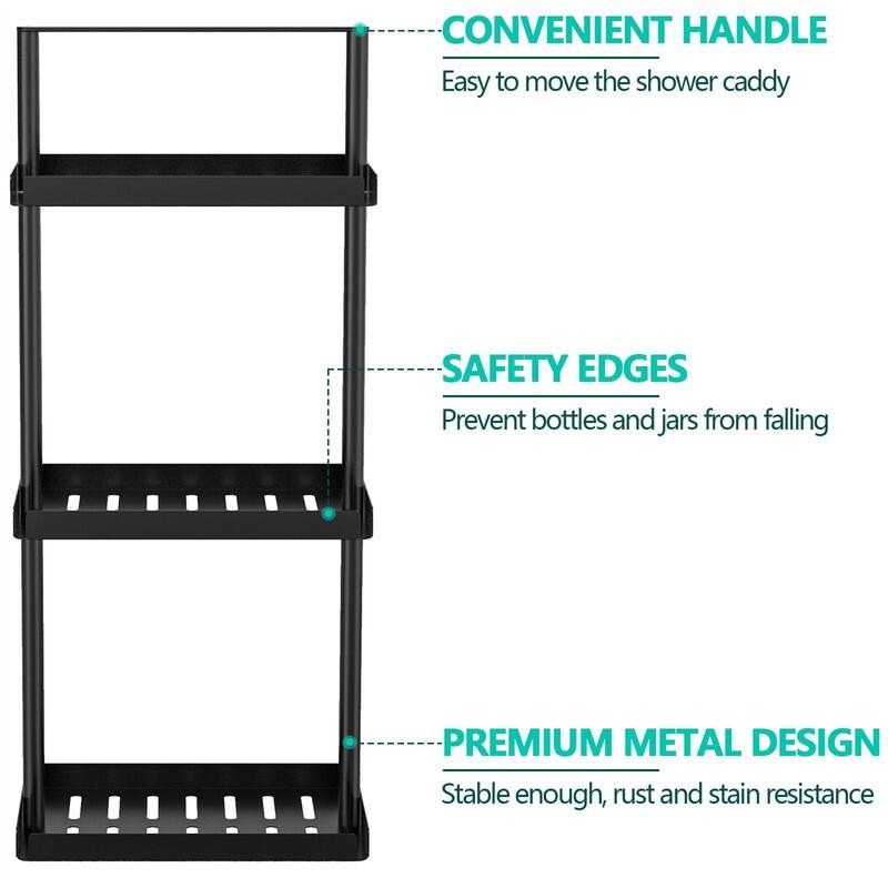 Standing Shower Caddy Organizer Corner