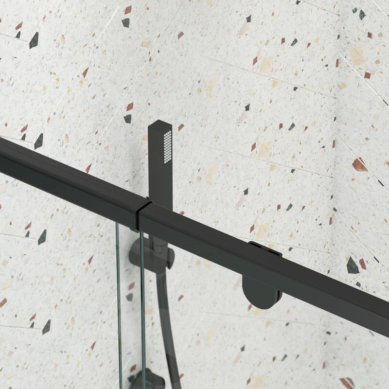 Pivot Frame Sliding Shower Door with 6mm Tempered Glass