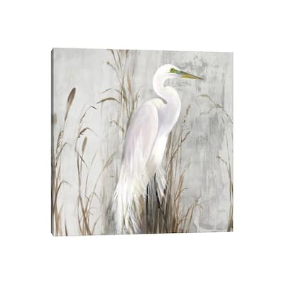 iCanvas "Heron in the Reeds" by Aimee Wilson Canvas Print