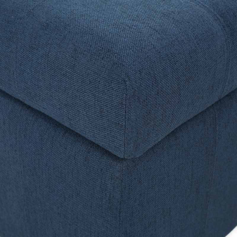 Isabella Tufted Storage Ottoman by Christopher Knight Home