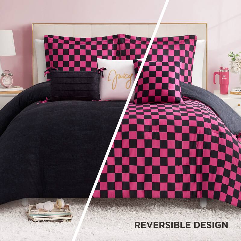 Juicy Reversible Cabana Stripe Bedding Set