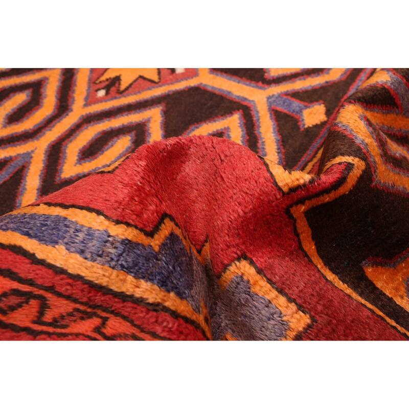 ECARPETGALLERY Hand-knotted Konya Anatolian Red Wool Rug - 5'0 x 7'5