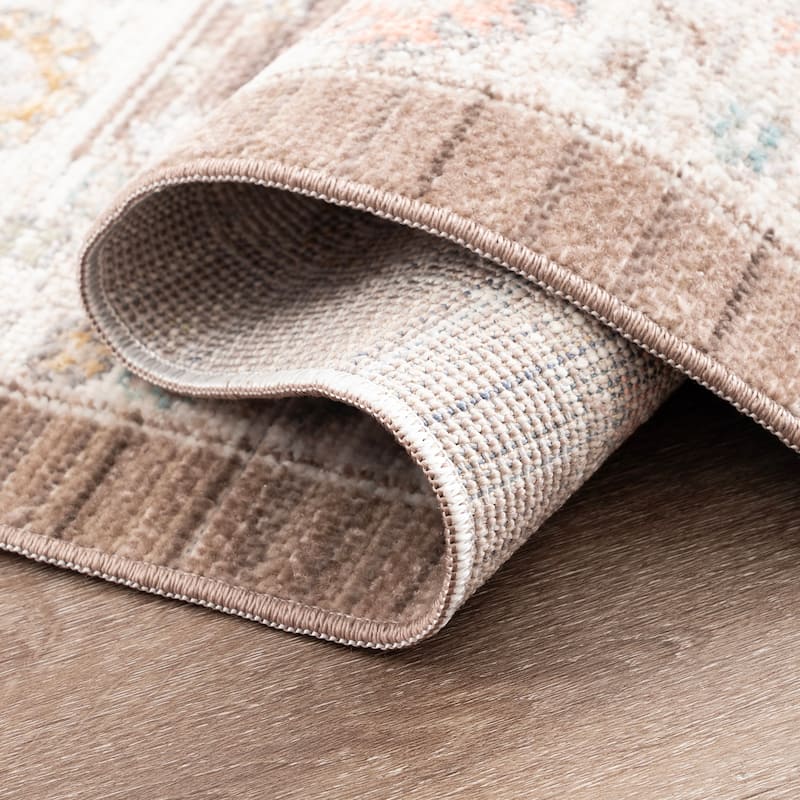 Crosswood Ellen Traditional Floral Indoor Polyester Area Rug