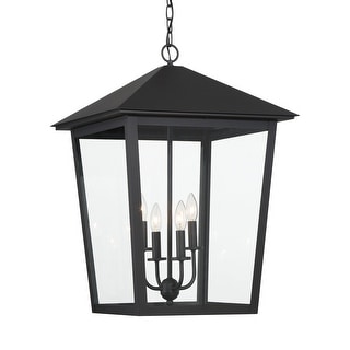 The Great Outdoors 72137 Noble Hill 4 Light 27" Wide Taper Candle