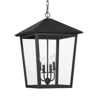 The Great Outdoors 72137 Noble Hill 4 Light 27" Wide Taper Candle