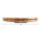 preview thumbnail 4 of 13, Mango Wood and Stainless Steel Folding Cheese and Serving Board - 26.0"L x 23.5"W x 1.0"H
