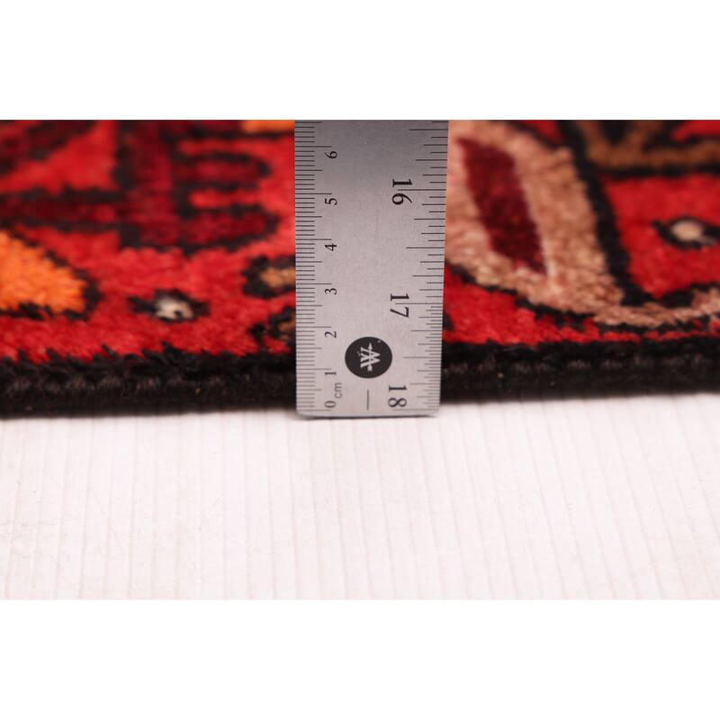 ECARPETGALLERY Hand-knotted Konya Anatolian Dark Red Wool Rug - 3'1 x 9'8