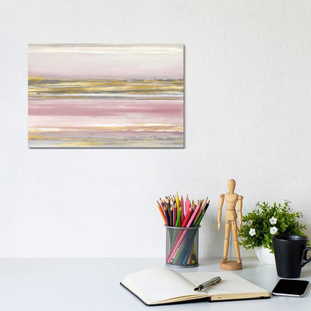 iCanvas "Subtle Reflections With Blush" by Allie Corbin Canvas Print