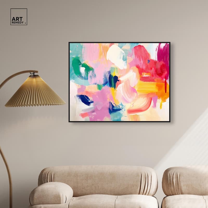 Pigment Play I Canvas by Art Remedy