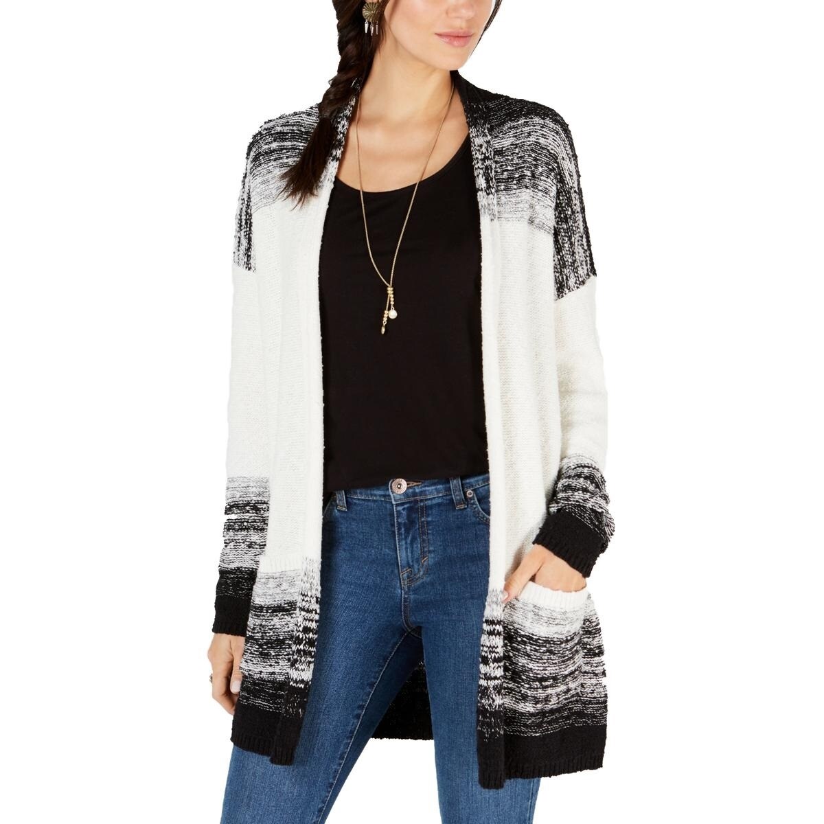 women's open front cardigan sweaters
