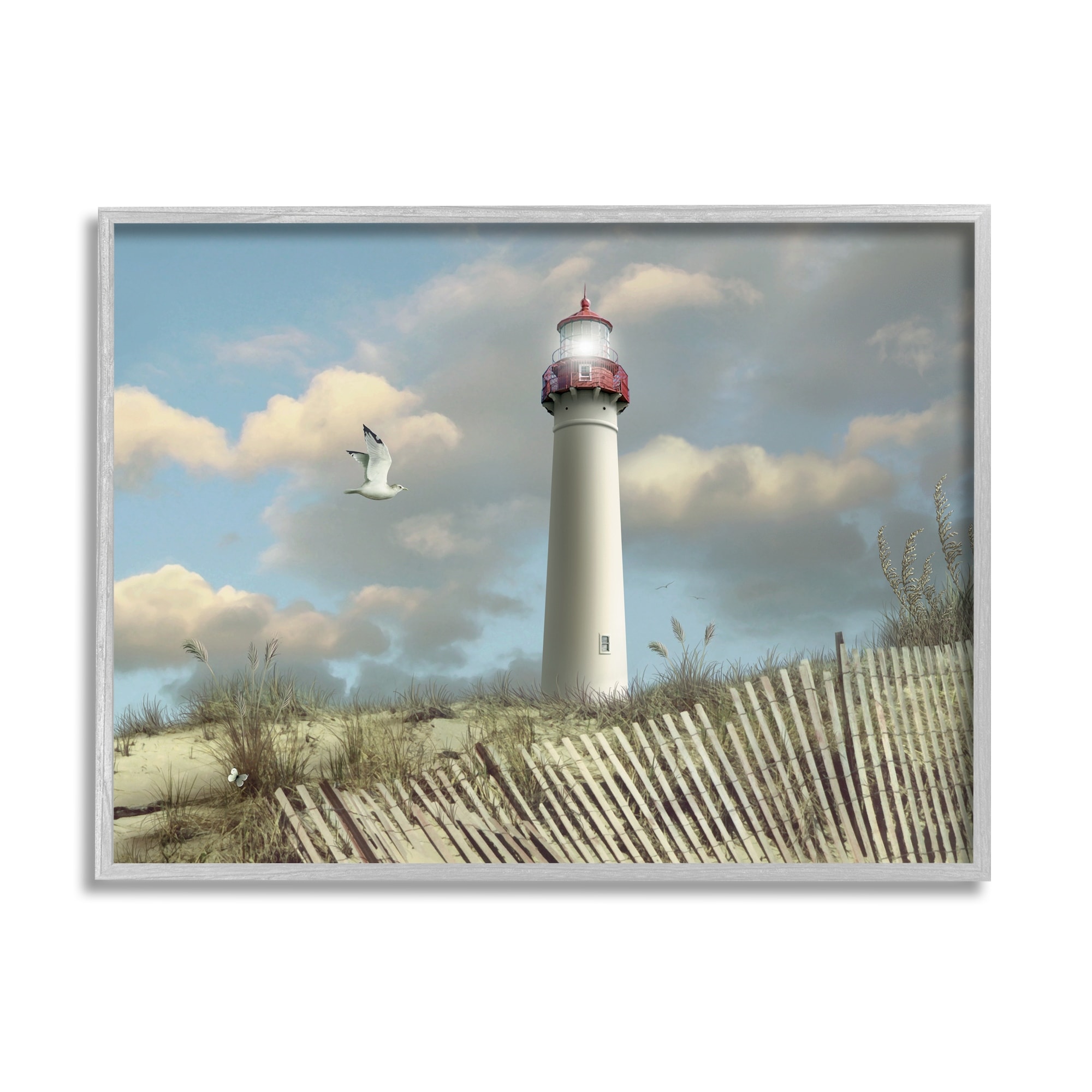 11x14 Rustic Frames, Narrow Width 2 inch Lighthouse Series